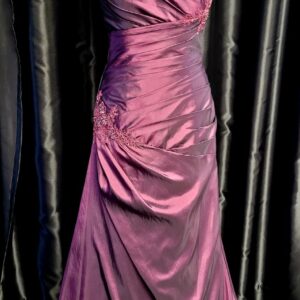 Raspberry Long Dress Size 12 WAS: £197  NOW: £98!