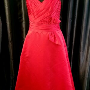 Red Long Dress Size 16 WAS: £190  NOW: £100!