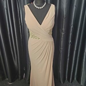 Champagne Dress Size 12  WAS: £250  NOW: £125