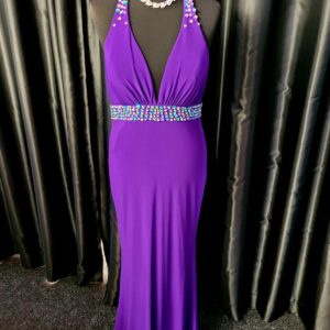 Amethyst Purple Dress Size 12 WAS: £399  NOW: £199!