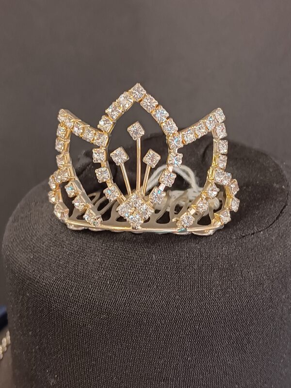 Silver/Gold 3 point Tiara - Image 2