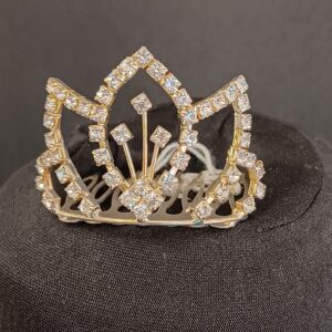Silver/Gold 3 point Tiara