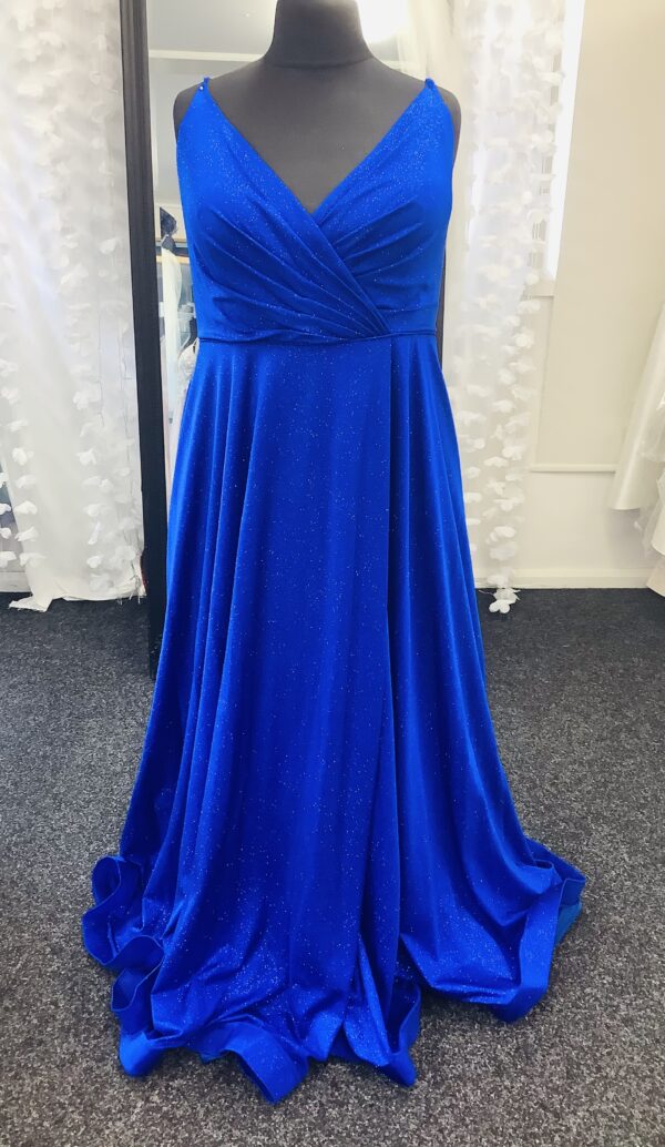 Royal Blue Ball and Evening Gown