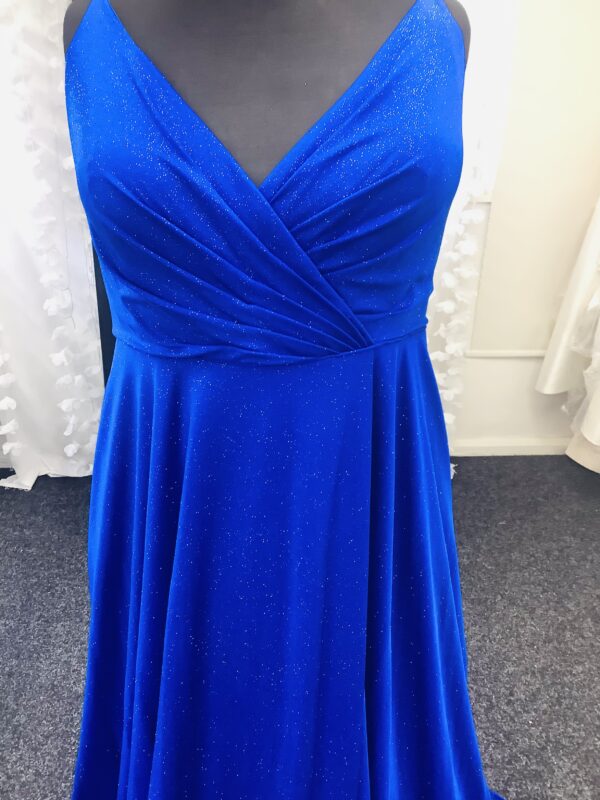 Blue evening dress size 14