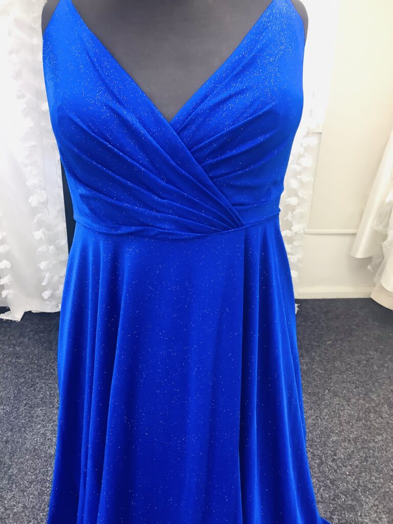 Blue evening dress size 14