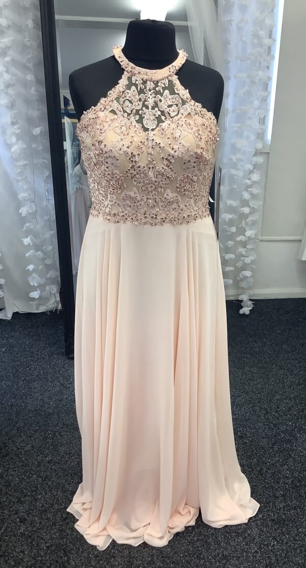 Beautiful Blush Pink dress size 14